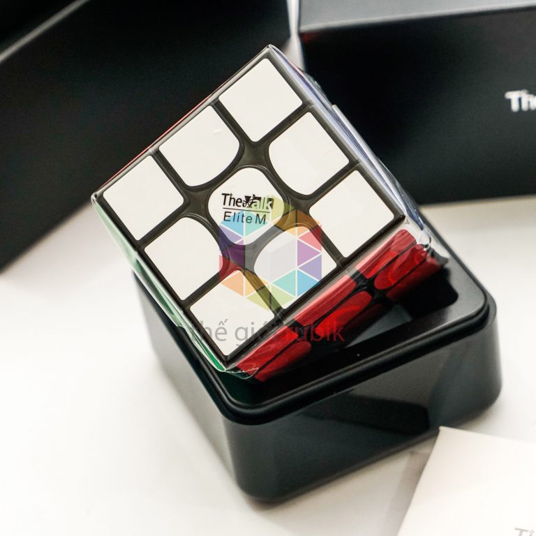 QiYi Valk3 Elite M Black Thế Giới Rubik