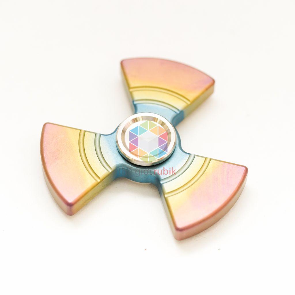 Fidget Spinner Titanium – 3 Cánh – Thế Giới Rubik