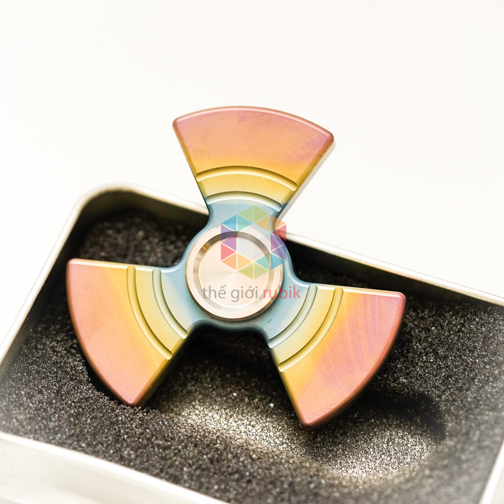 Fidget Spinner Titanium – 3 Cánh – Thế Giới Rubik