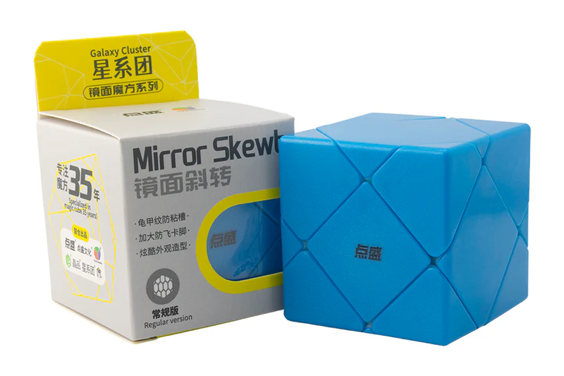 Diansheng Mirror Skewb (Blue)