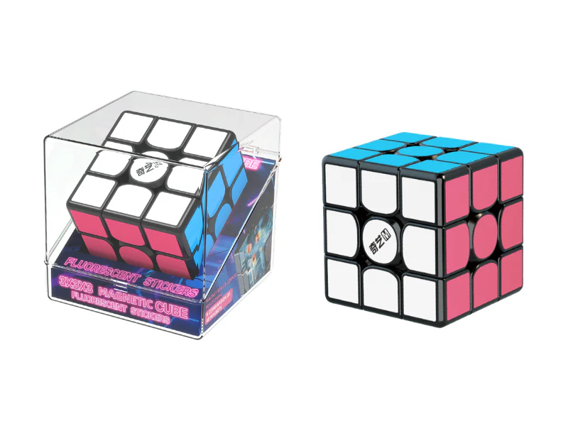 QiYi Magnetic 3x3 (Fluorescent Sticker)