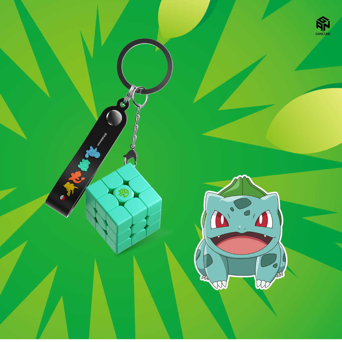 GAN 330 Keychain Pokemon Series (Bulbasaur)