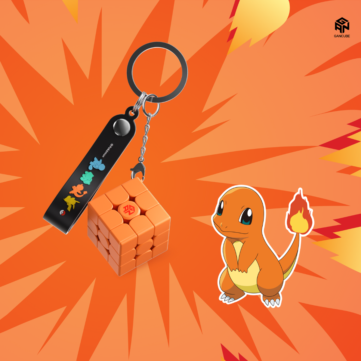 GAN 330 Keychain Pokemon Series (Charmander)
