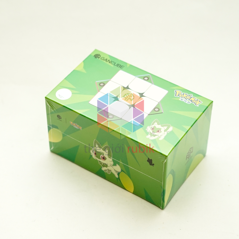 Gan 356M E 3x3 X Pokemon Series (Sprigatito) (1)