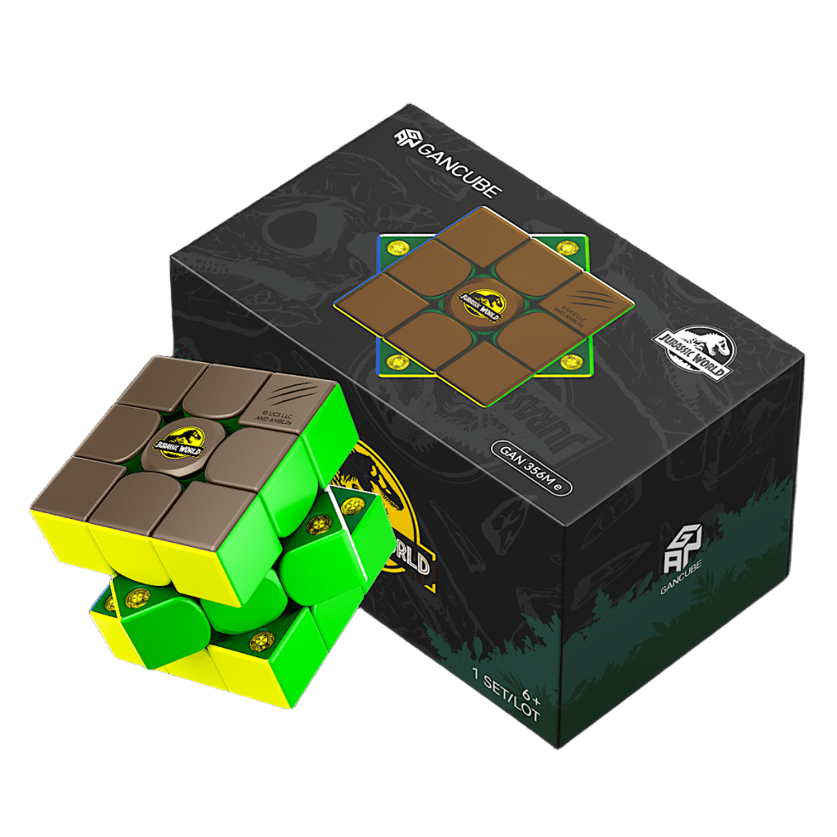 Gan 356M E 3x3 (Jurassic World Edition)